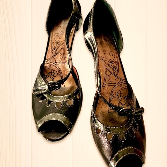 Y2K Women's heels Open Toe Shoe Size 7.5 Y2K Vintage - Picture 4 of 9